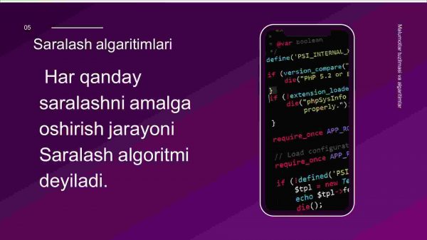 Saralash algaritimlarining qiyosiy tahlili - Image 4