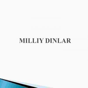 Milliy dinlar