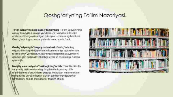 Muhammad Sodiq Qoshg‘ariyning pedagogik qarashlari - Image 4
