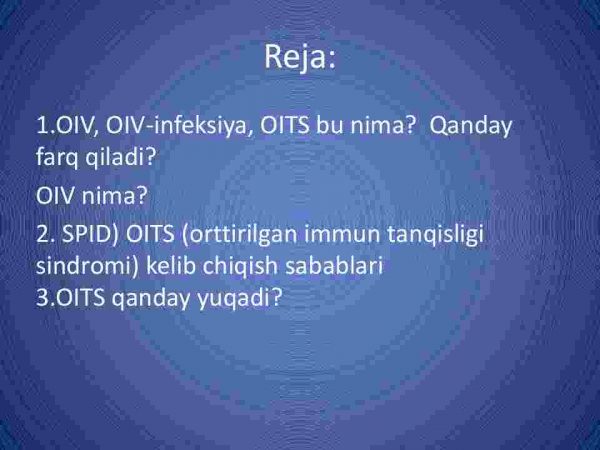 OIV va OITS haqida umumiy ma`lumot - Image 2