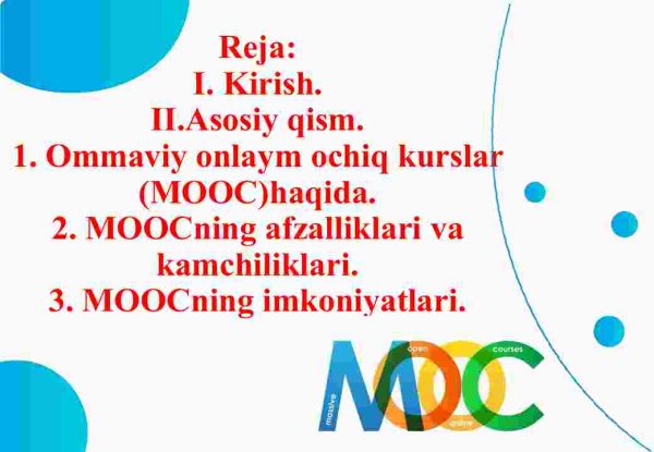 Ommaviy ochiq onlayn kurslar - Image 2