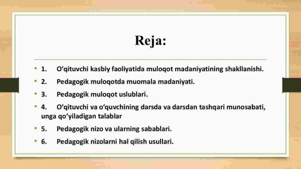 O’qituvchi faoliyatida muloqot madaniyati va psixologiyasi - Image 2