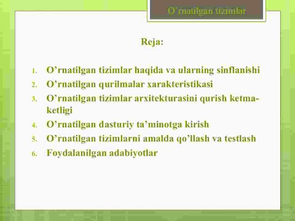O`rnatilgan tizimlarning asoslari - Image 2