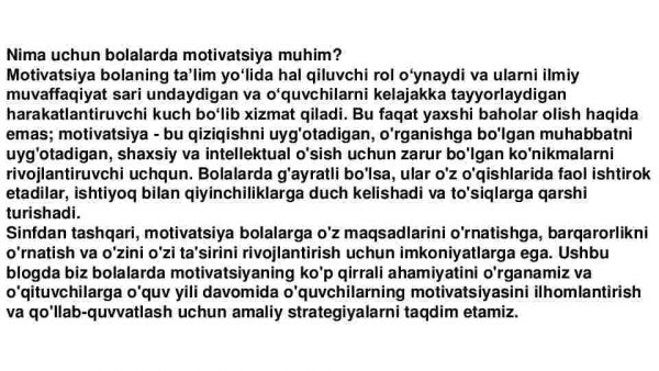 O'yinlarning o'quvchilarning motivatsiyasi va qiziqishini oshirishdagi roli - Image 4