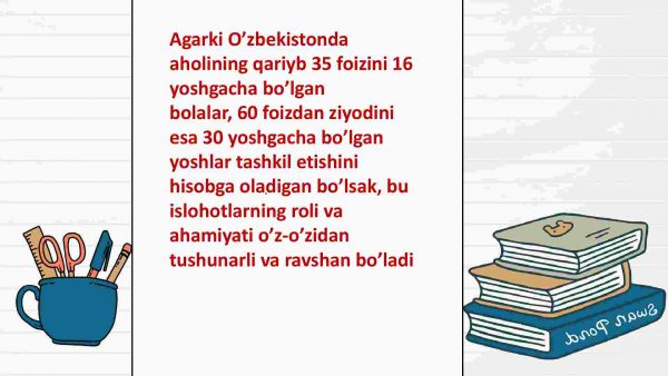 Mustaqil O'zbekiston ta'lim tizimi va pedagogik qarashlar​ - Image 4