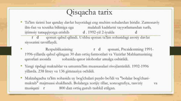 O’zbekistonda ta’lim siyosati - Image 3
