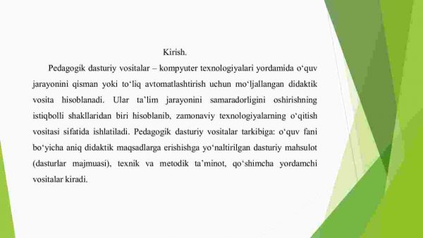 Pedagogik dasturiy vositalar loyihalash - Image 3