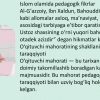 Pedagogik fikrlar taraqqiyoti oʻqituvchi mahorati masalalari - Image 4