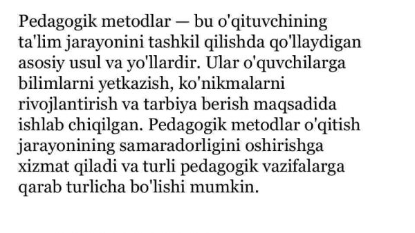Pedagogik metodlar, pedagogik texnika - Image 3