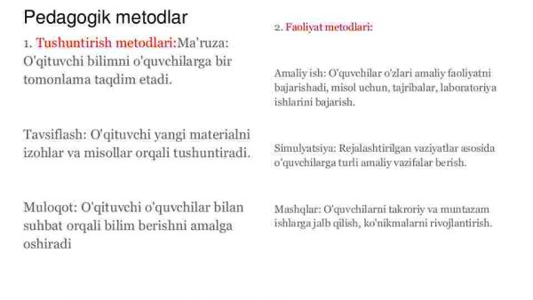 Pedagogik metodlar, pedagogik texnika - Image 4