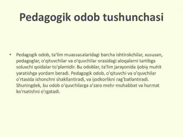 Pedagogik odob - Image 3