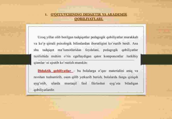Pedagogik qobiliyatni shakillantirish yo'llari - Image 3