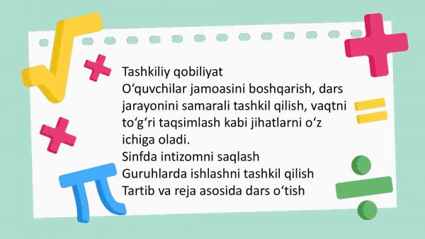 Pedagogik qobiliyatning turlari va ularning tasnifi - Image 4
