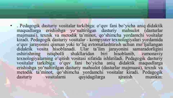 Pedagogik dasturiy vositalar ( Auto play Media Studio, CourseLab,iSpring Suite, Hot Potatoes va boshqalar) yordamida multimediali o'quv kurslarini yaratish - Image 4