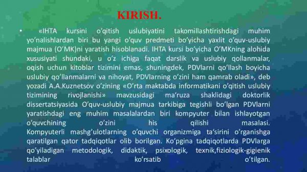 Pedagogik dasturiy vositalar yaratishga qo’yiladigan talablar - Image 3