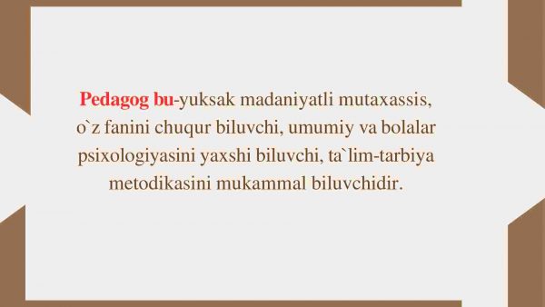 Pedagogning umumiy va kasbiy madaniyati - Image 2