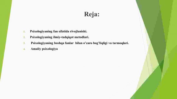 Psixologiyaning fan sifatida rivojlanishi. Psixologiyaning ilmiy-tadqiqot metodlari - Image 2