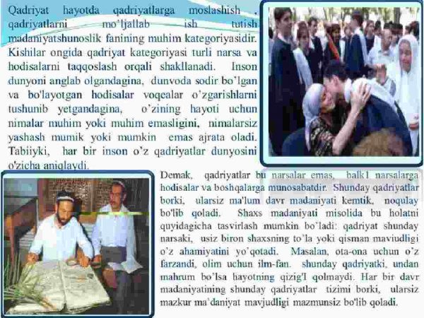 Qadriyat tushunchasining ma'nosi va uning umumiy tavsifi - Image 4