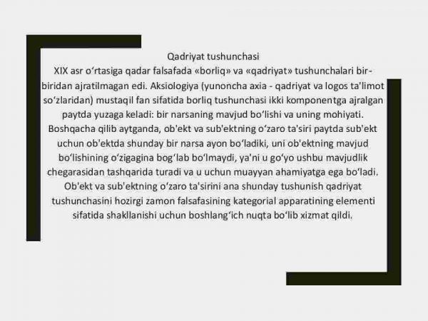 Qadriyat tushunchasi va uning umumiy tavsifi - Image 3