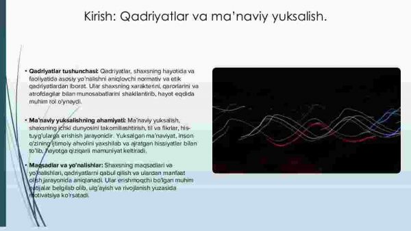 Shaxs ma’naviy yuksalishida qadriyatlarning ahamiyati - Image 3