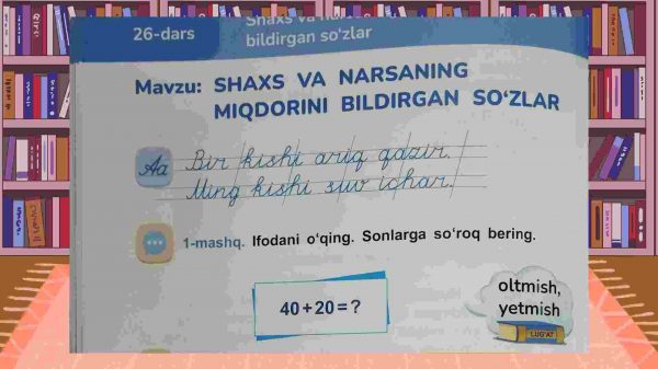 Shaxs va narsaning miqdorini bildirgan​  so’zlar - Image 2