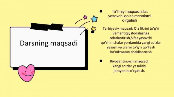 Sifat yasovchi qo’shimchalar - Image 2