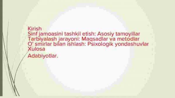 Sinf jamoasini tashkil etish va tarbiyalash - Image 2