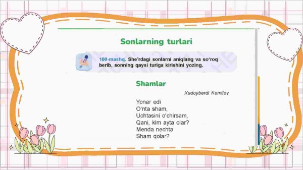 Sonlarning turlari - Image 2