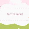 Suv va daraxt