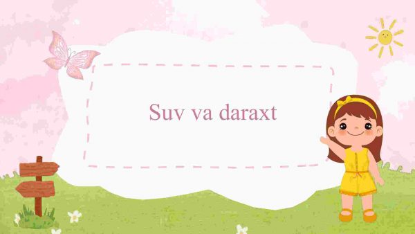 Suv va daraxt