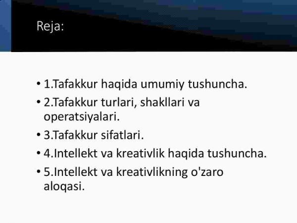 Tafakkur. Intellekt va kreativlik - Image 2
