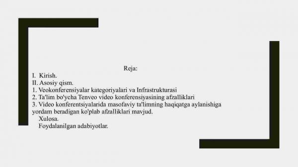 Ta’lim jarayonida video konferensiyalar - Image 2