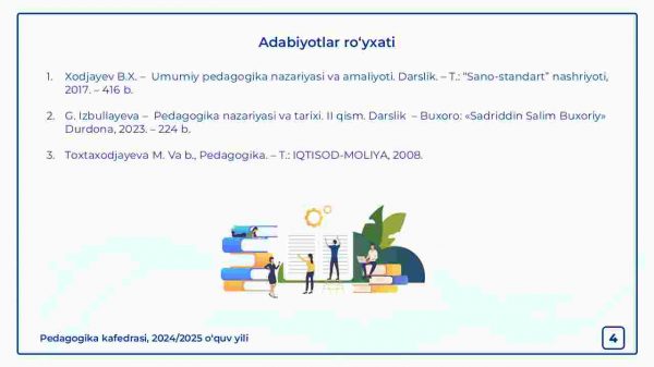 Ta’lim mazmuni. Ta’lim metodlari va vositalari - Image 4