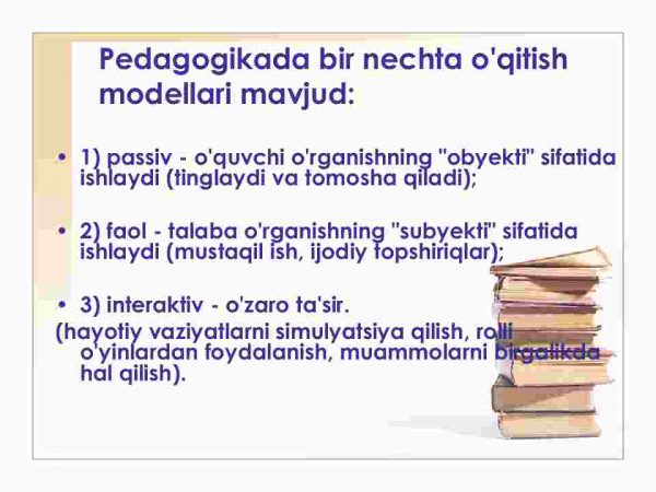 Interaktiv usullar​ va​ ta'lim texnologiyalari - Image 4