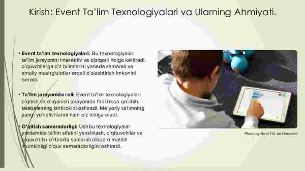 Tarbiya fani o‘qitishda event ta’lim texnologiyalaridan foydalanish - Image 3