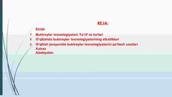 Tarbiya fani o‘qitishda buktreyler texnologiyalaridan foydalanish - Image 2