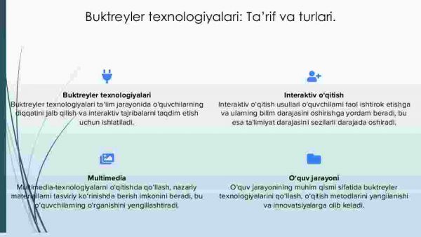 Tarbiya fani o‘qitishda buktreyler texnologiyalaridan foydalanish - Image 4