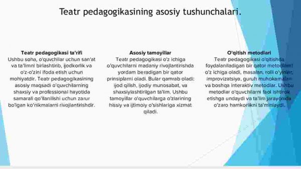 Tarbiya fani o‘qitishda teatr pedagogikasi imkoniyatlaridan foydalanish - Image 4