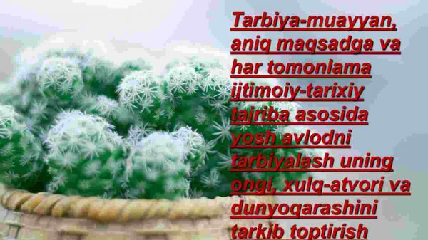 Tarbiya jarayonining mohiyati va mazmuni.Tarbiya qonuniyatlari va tamoyillari​ - Image 2