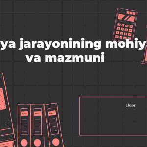 Tarbiya jarayonining mohiyati va mazmuni​