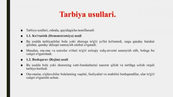Tarbiya usullari va shakillari - Image 4