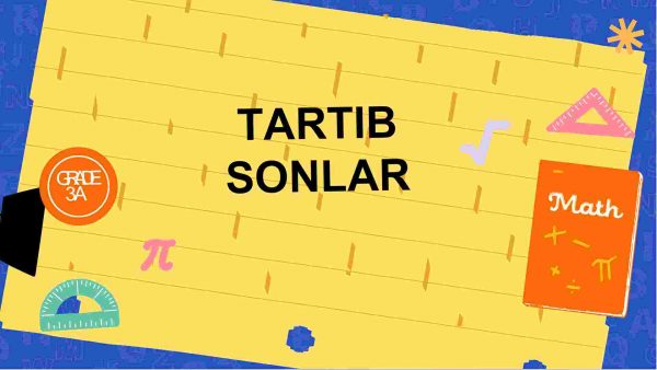 Tartib sonlar