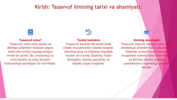 Tasavvuf ilmining paydo bo‘lishi - Image 3