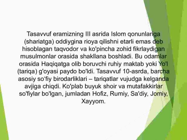 Tasavvuf bo'yicha diniy tadqiqotlar bo'yicha taqdimot - Image 3