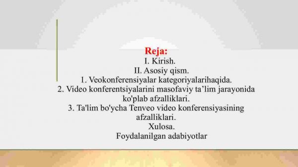 Ta’lim jarayonida video konferensiyalar - Image 2