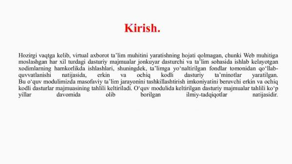 Ta’limda erkin va ochiq kodli dasturiy ta’minotlar - Image 3
