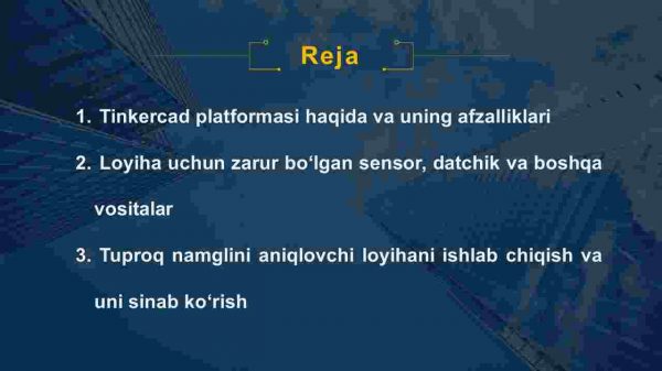Arduino yordamida tuproq namligini aniqlovchi loyiha ishlab chiqish - Image 2