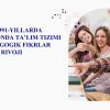 1917-1991-yillarda O'zbekistonda ta'lim tizimi va pedagogik fikrlar rivoji