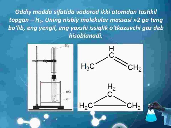 Vodorod va  uning xossalari - Image 3