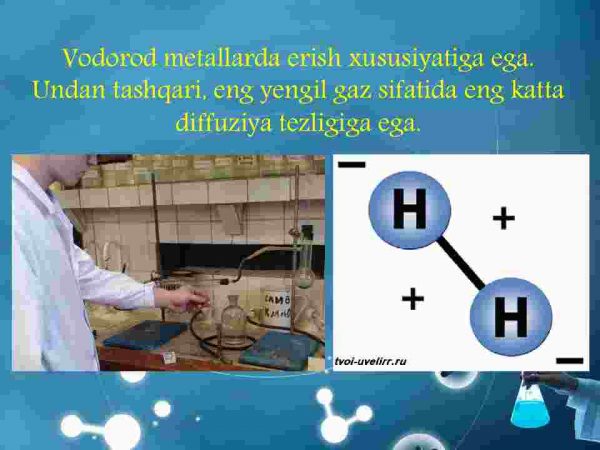 Vodorod va  uning xossalari - Image 4